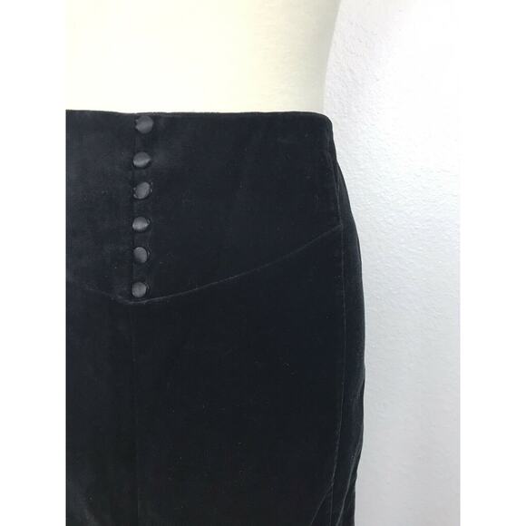 Club Monaco Velvet Buttons Lace Pencil Skirt - Picture 6 of 9